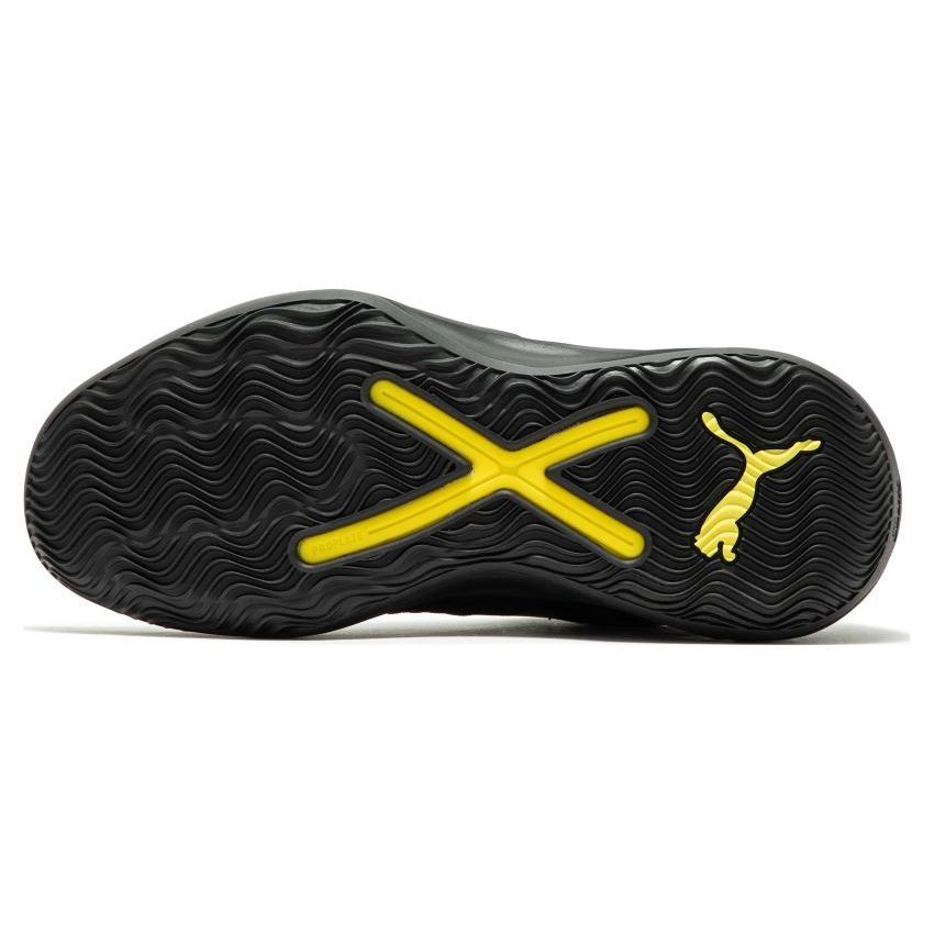 PUMA Men's Rise Nitro The Flash Low Top Basketball Training Running Shoes Black 377569-01