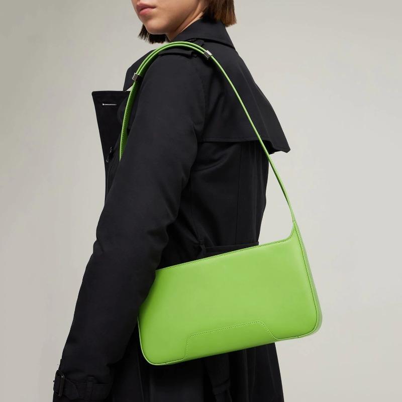 Calfskin single shoulder armpit bag shoulder Bags Guangzhou leather bag