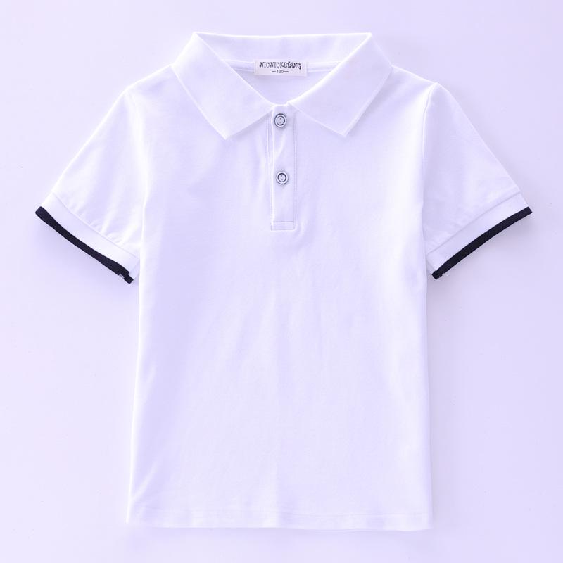

British Style Short Sleeve Summer School Uniform for Kindergarten to Middle School Students – Graduation Photo Outfit 150 cm