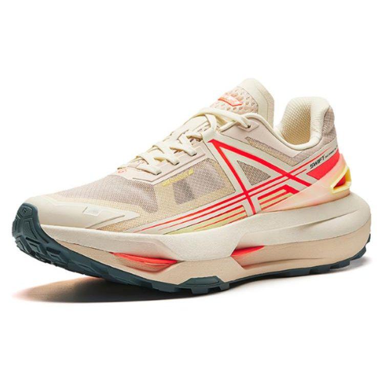 Anta Champion Series Comfortable Versatile Shock Absorbing Durable Low Top Running Shoes Men sneaker Light-Red 112426601A-1