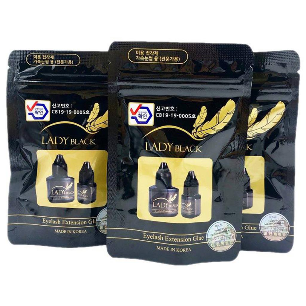 DIY False Eyelash Glue Non-irritating Waterproof Personal Lash Glue for False Eyelashes Sensitive Eyes