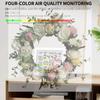 Moniteur de qualité de l'air 6 en 1 Affichage automatique multifonctionnel Détecteur de CO2 TVOC CO Température intérieure Humidité Testeur de qualité de l'air
