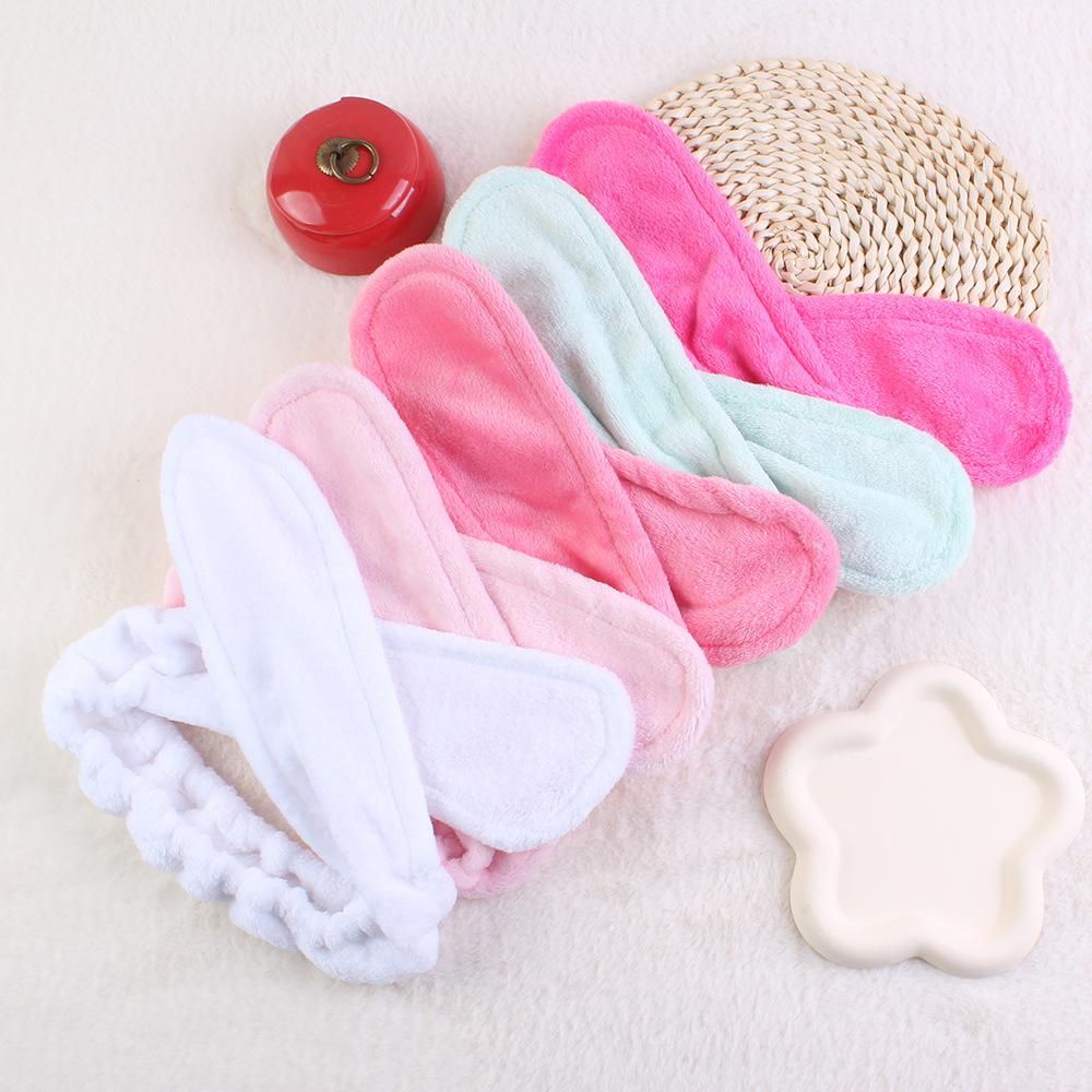

Plush Wire Alphabet Hairband темно-розовый