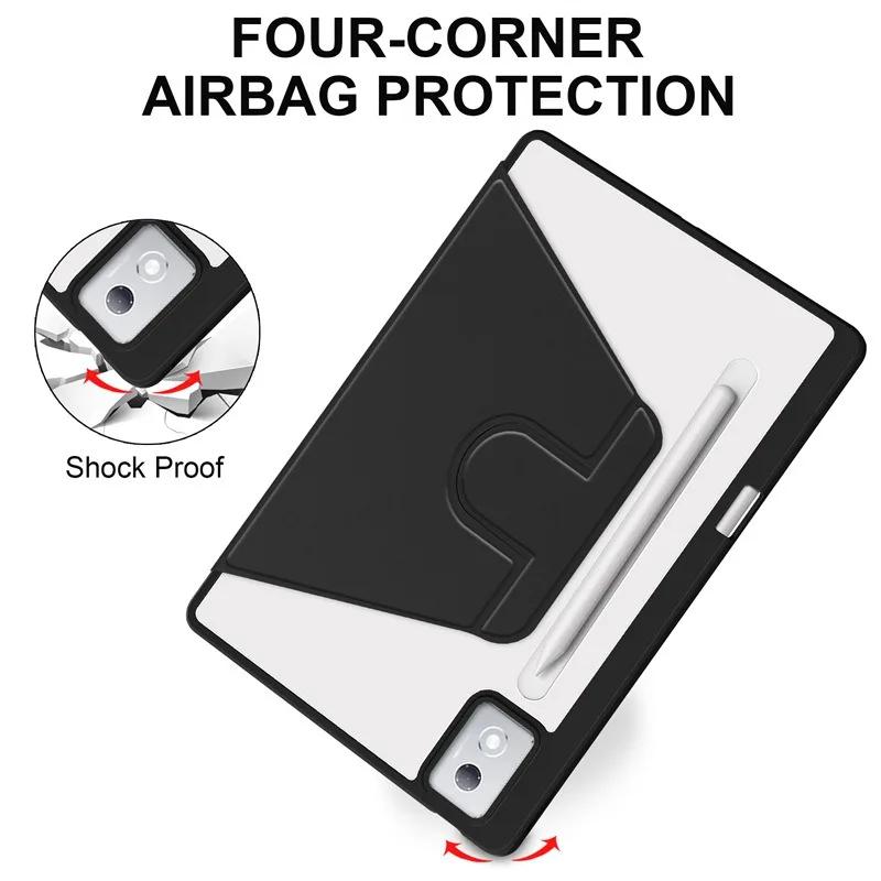 Für Xiaoxin Pad Pro 12 7 Hülle TB375FC Acryl Drehständer Tablet Funda Für Tab P12 12,7 Zoll TB371FC