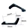 140mm Road Bike Flat Mount to Direct Mount Hydraulic Disc Brake Adapter (Front & Rear)