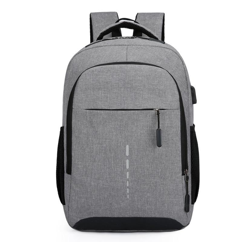 

Korean Style Reflective Large Capacity Student Backpack 15-inch светло-серый