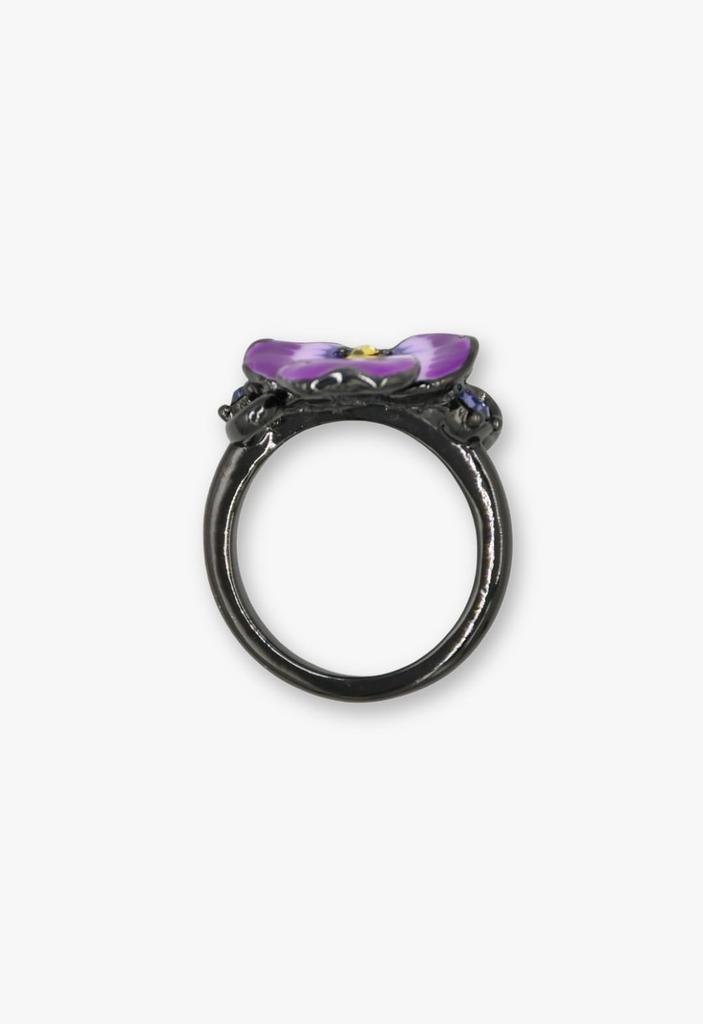 Viola Motif Ring SAMR0792M XV [Anna Sui]