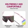 Lunettes d'escalade photochromiques SCVCN Lunettes de plein air UV400 Lunettes de soleil de sport pour hommes Lunettes de randonnée pour femmes Vélo Cyclisme Coupe-vent