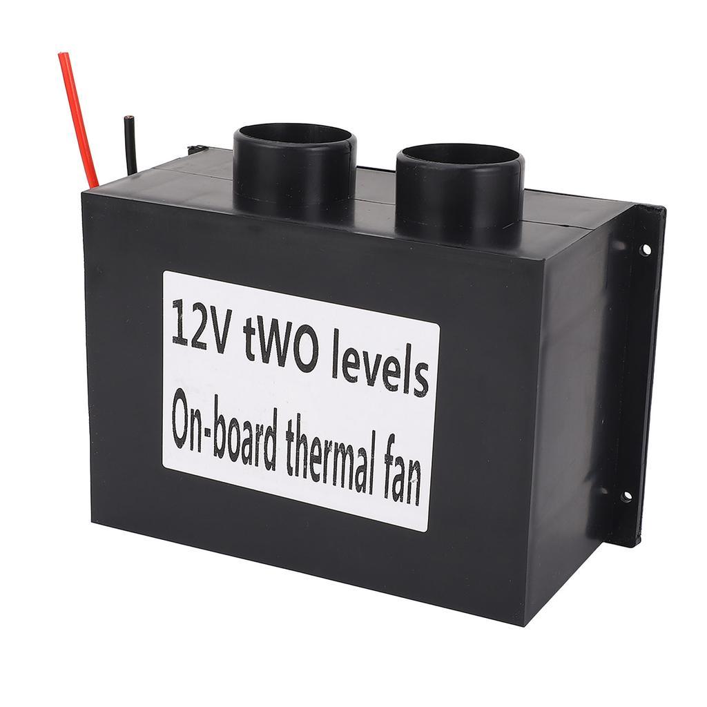 2 Hole Car Heater DC 12V 600W Portable Small Electric Windshield Defroster Kit Warmer Defogger for