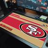SF 49ers Color Mouse Pad Large Gaming Table Cushion Non-slip Laptop Tablet Big Mousepad XXL Mat Mini PC Playmat With Lock edge
