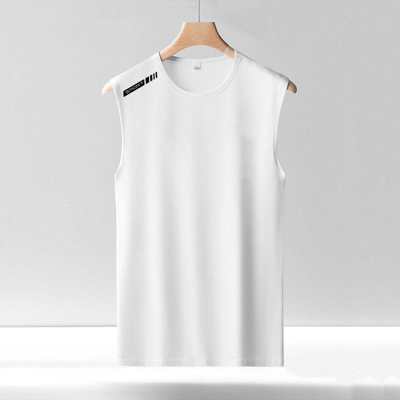 Men's Quick-Dry Ice Silk Mesh T-Shirt - Breathable, Loose-Fit, Casual Short Sleeve Sportswear