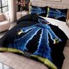 Poppy Playtime 3Pcs Bedding Set Duvet Cover With Two Pillowcases For Bedroom Home Decoration