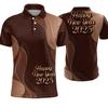 New Year's Shirt For Men Sports Jersey Dry Fitted Polo Shirt Business Casual Short Sleeved Men's Clothing Chinese New Year Shirt