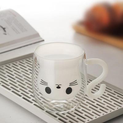 Mug en Verre Chat Mignon