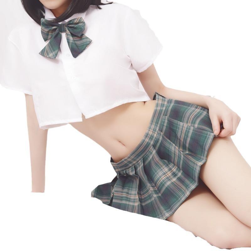 Lingerie College Dress Sexy J Seduction Hot Pleated Skirt Secretary Skirt Cosplay Nightclub Dress