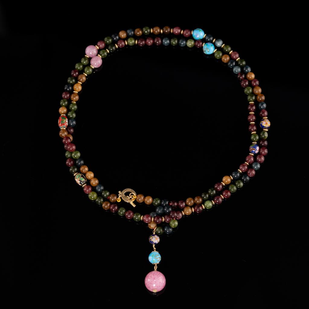 Direktlieferung Mittelalterlicher Vintage Schmuck Nischen Design Französische Retro Schlüsselbein Kette Halskette Halskette Neu