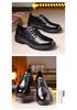 Men's Breathable Casual Leather Shoes - Versatile Formal & Trendy British Style