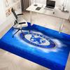 1pc Chelsea FC logo Print Area Rug - Soft, Washable Non-Slip Indoor Mat, Living Room, Home Office Decorative Rug,Office Decorative