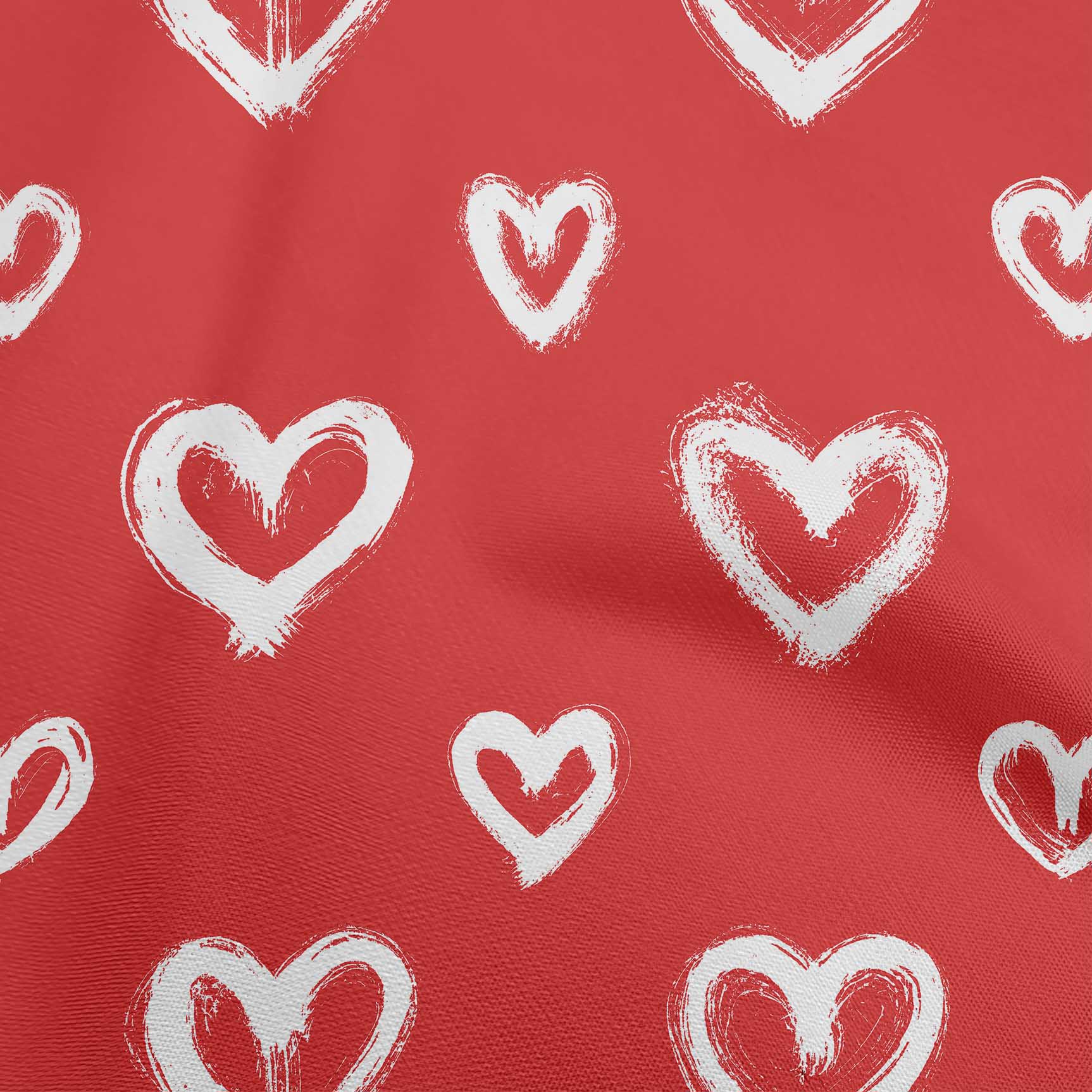 

oneOone Бавовняний поплін Чорна тканина Kawai Тканина для пошиття друкованої тканини для рукоділля у дворі 42 дюйма 42 Inch Wide - Viscose Chiffon червоний