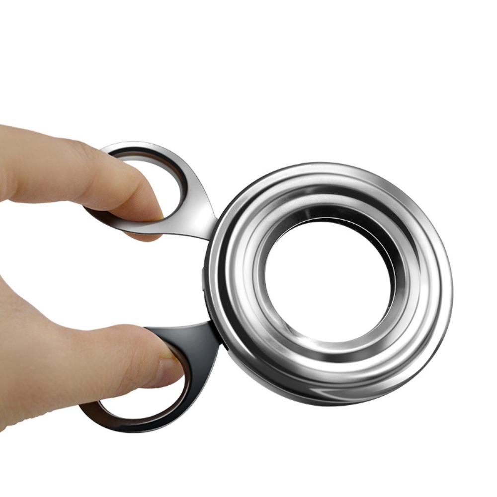 2PCS Stainless Steel Egg Shell Cutter Manual Operation Egg Opener Handheld Egg Breaker Cooking Tool