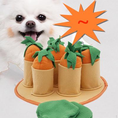 Voor Honden, Hondenspelletjes Interactief Puzzelspeelgoed met Piepende Wortels