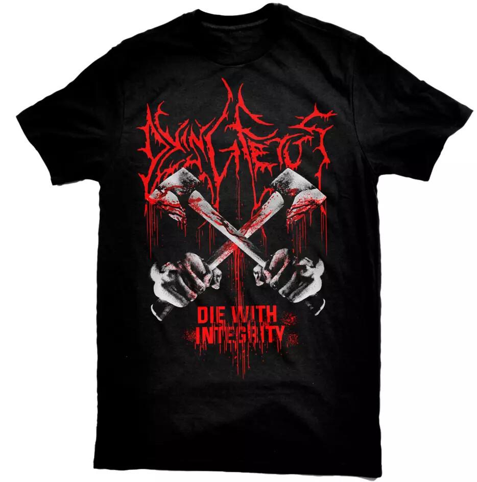 Dying Fetus Die With Integrity Song T-shirt.webp Unisex T-Shirt S