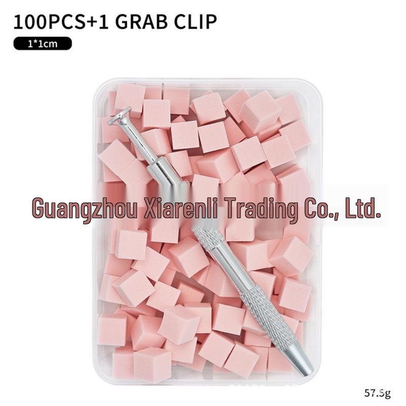 

Мини-спонж для тофу для градиентного омбре-румянца в нейл-арте