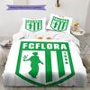 FC Flora Tallinn Bedding Quilt Set Quilt Cover Pillowcase Home Decoration Birthday Gift (1 * duvet cover + 2 * pillowcase, without core)