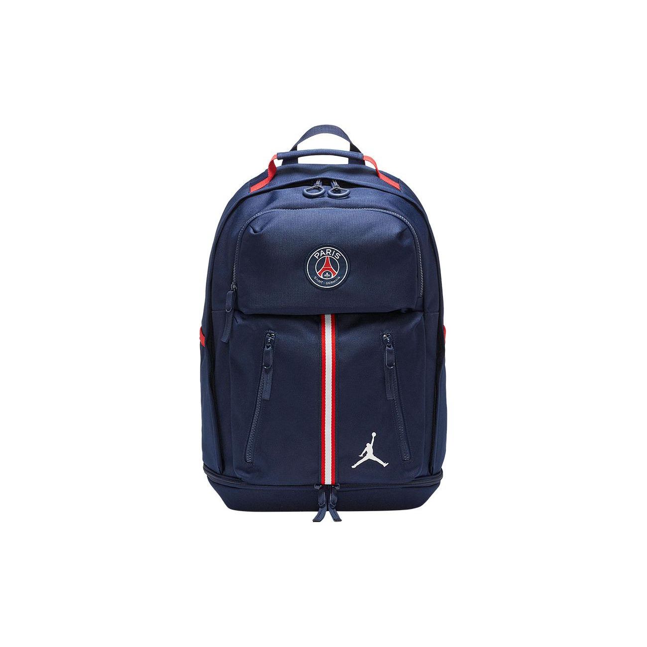 

Jordan Paris Saint-Germain Sports Zipper Color Block Large Capacity Polyester Backpack Unisex Backpack Dark-Blue DN4670-410 Dark Blue