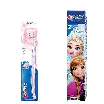 Crest Kids Frozen Zahnbürste & Zahnpasta Kombi-Set