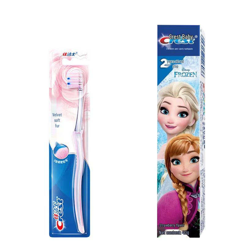 Crest Kids Frozen Toothbrush & Toothpaste Combo Set