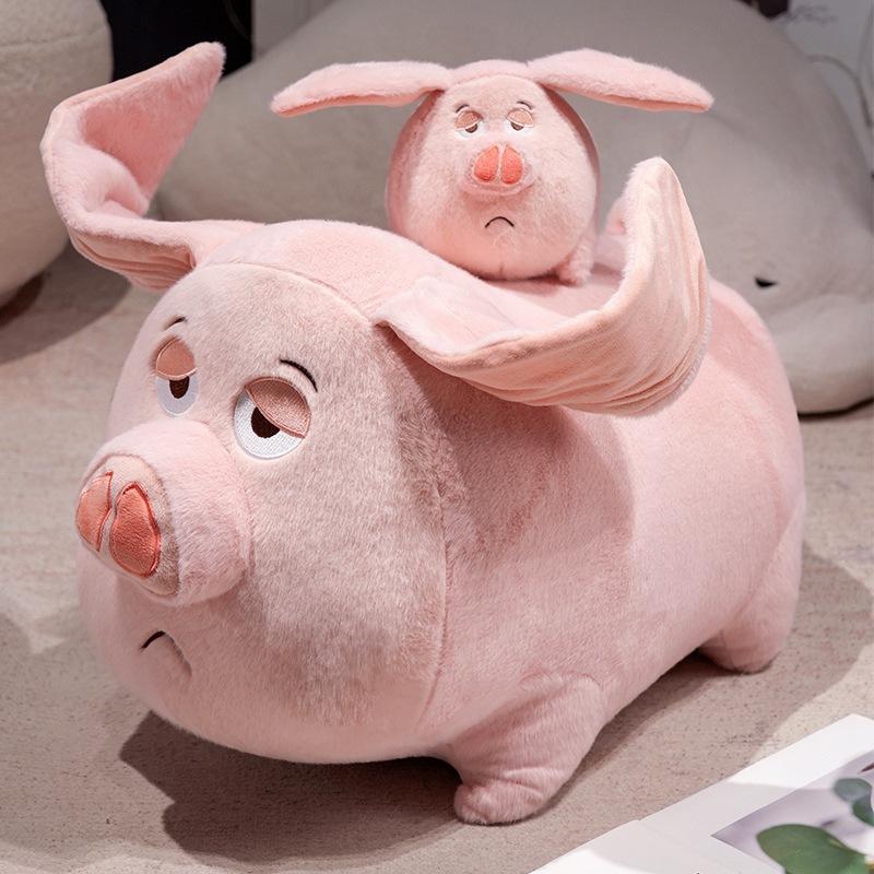 Flying Pig Sleeping Doll Cute Pig Hug Pillow Plush Doll Doll Give Children A Gift for June 1st