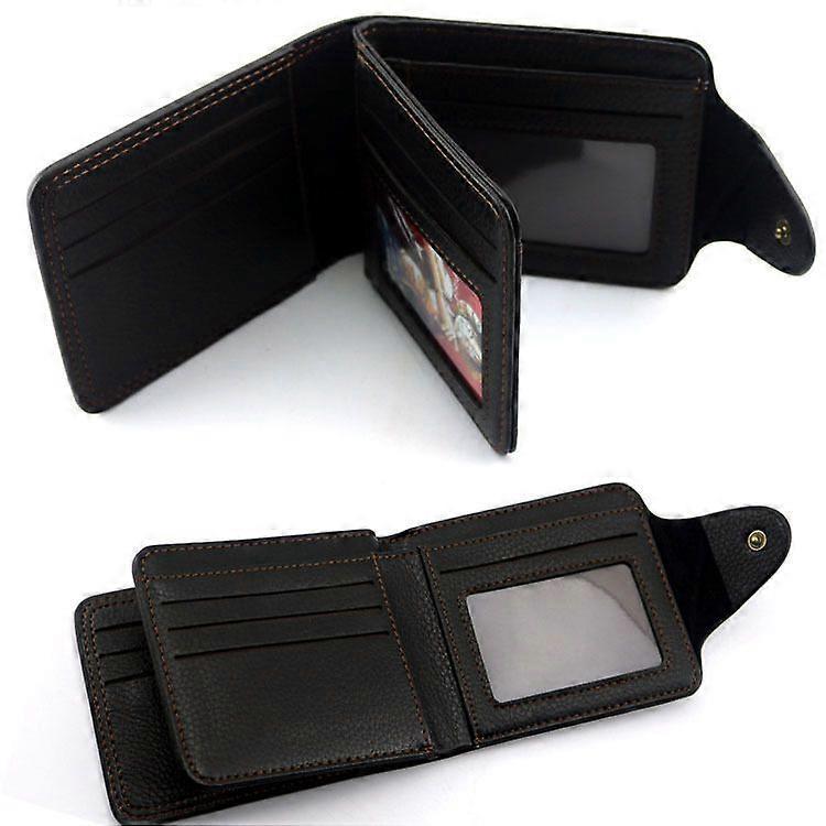 New Men's Wallet Multi-Card Compartment Trendy Cartoon Compact Wallet