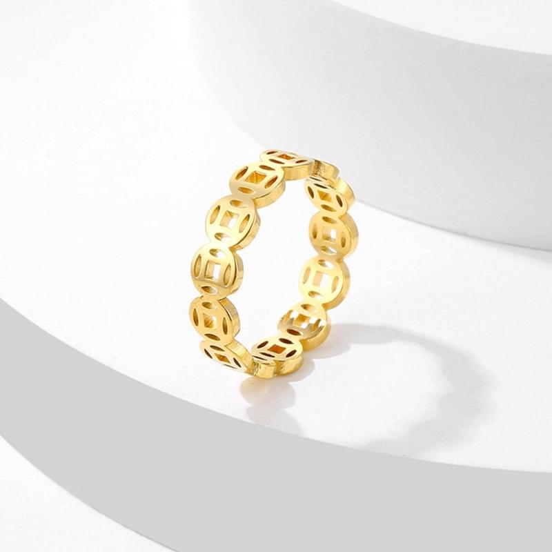 Five Emperors Coin Ring Men and Women Thai Silver Retro Trend Ethnic Style Indexes Finger Ring Jewelry US Size 5-11