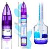 Creative Oil Drop Pen With Dynamic Visual Effect Quiet Liquid Hourglass For Office Relaxation And Home Decorations
