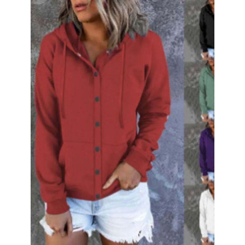 

Pocket Long Sleeved Drawstring Hoodie Pocket Long Sleeve Drawstring Hoodie White M