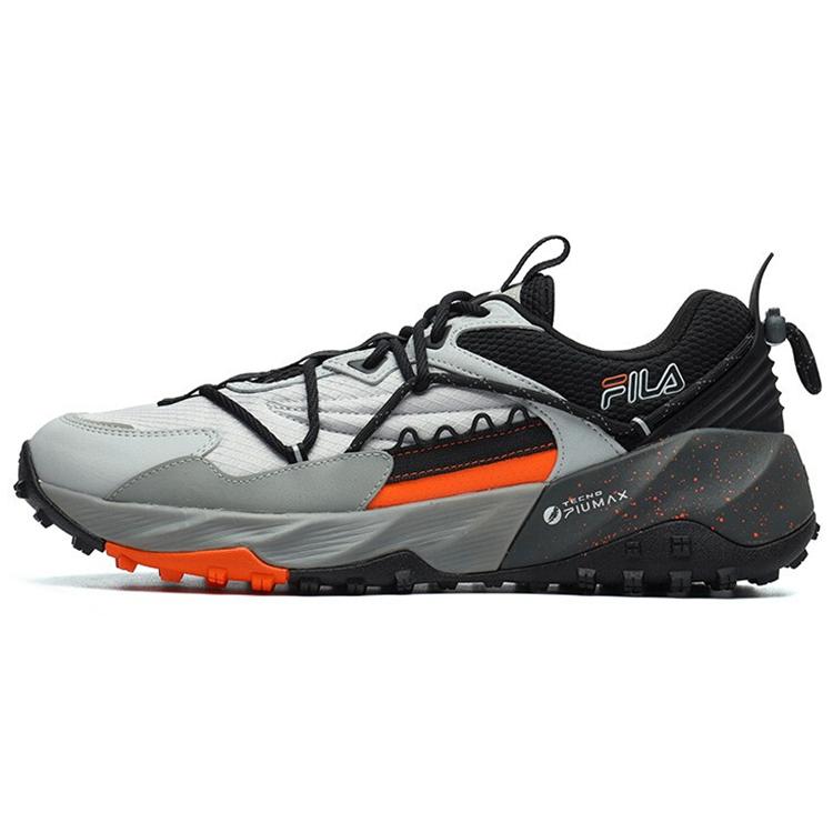 FILA Outdoor Running Shoes  Black Gray Orange  A12M142208FMB 41