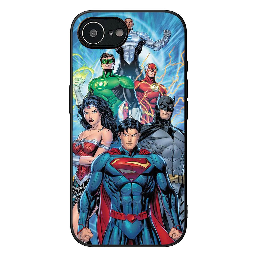 Justice League DC Comics Super Hero Phone Cover for Xiaomi Redmi Note 13 14 ProPlus A4 A3 Pro Plus 13C Pro+ Note13 Note14 Case
