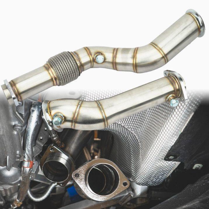 Stainless Steel Exhaust Manifold for BMW S58 Engine Upgrade