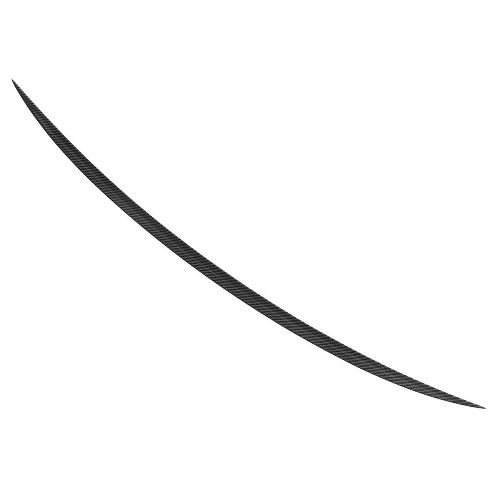 Trunk Rain Water Deflector Window Spoiler Carbon Fiber Style Replacement for Tesla Model 3 2017 2021
