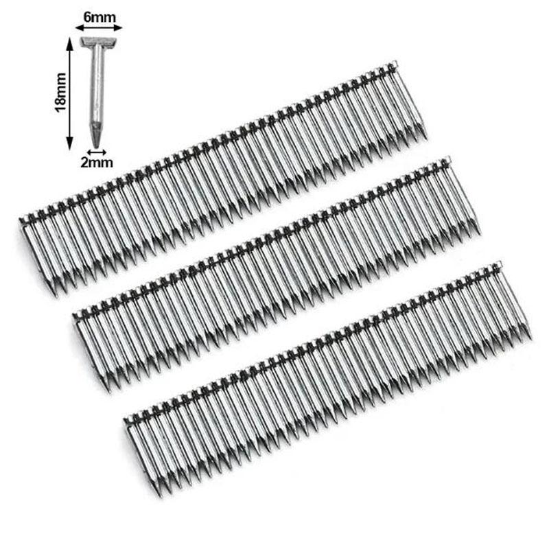 Unealtă manuală cu cuie de oțel ST18 Semi-automată Cuie pentru ciment Slot pentru sârmă Dispozitiv de batere cu cuie Mașină de batere cu cuie Agrafator pentru prelucrarea lemnului