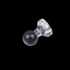 Mini Magnetic Invisible Badge Display Stand High Clear Acrylic Base For Badge Holder Accessories Desktop Storage