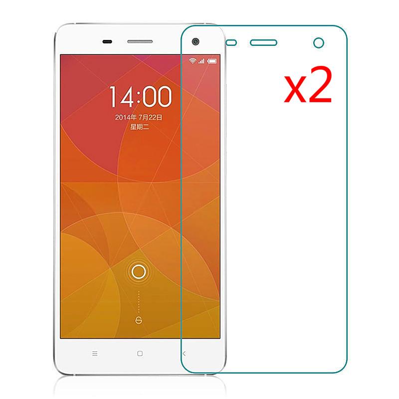 Glass screen protector antishock 9H tempered glass front screen protector guard film xiaomi 4