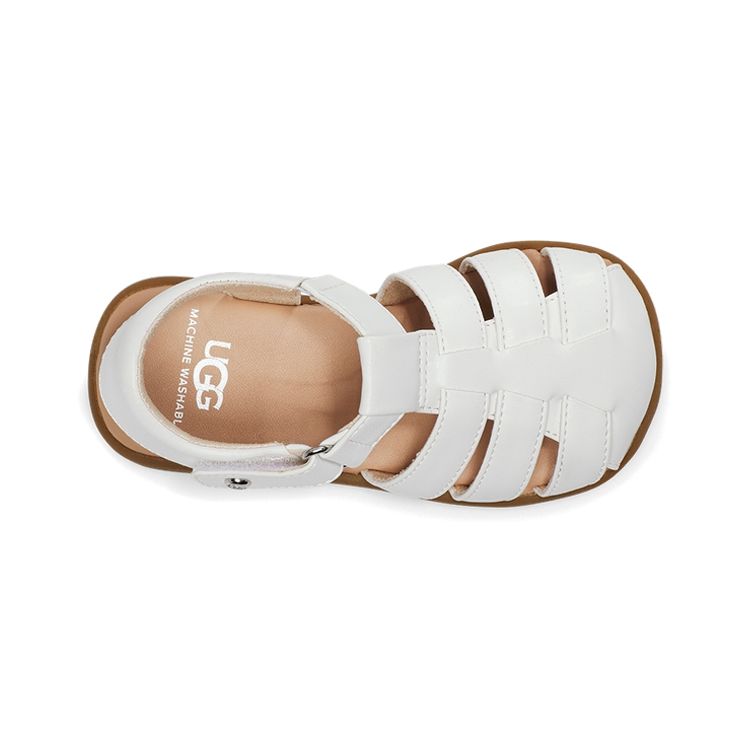 UGG Kolding Sandal White (Toddler) Kids Sneakers 1107986T-WHT