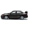 POP RACE 1/64 Mitsubishi Lancer Evolution IV - Pyrenees Black Pearl Finished Model PR640227