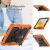 For IPad 10th Generation Case 10.9 Inch , Military Grade Shockproof Protector Silicone Cover Pencil Holder+Handle Shoulder Strap