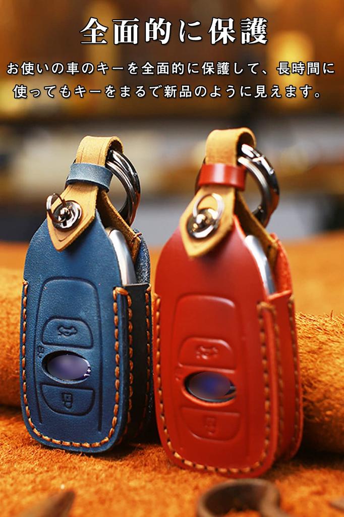 [GeTor] Subaru Key Case, Genuine Leather, Subaru Smart Key Case, Key Holder, Subaru Key