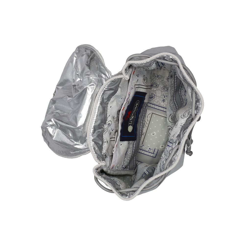 Lesportsac Astro Silver Puppy Backpack