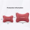 Car Headrest and Lumbar Support Set Comfort Neck Pillow Keychain For Citroen C4 C3 C5 C5X e-C4 X e-C3 C-Elysee Berlingo C1 C6 C2 YX3