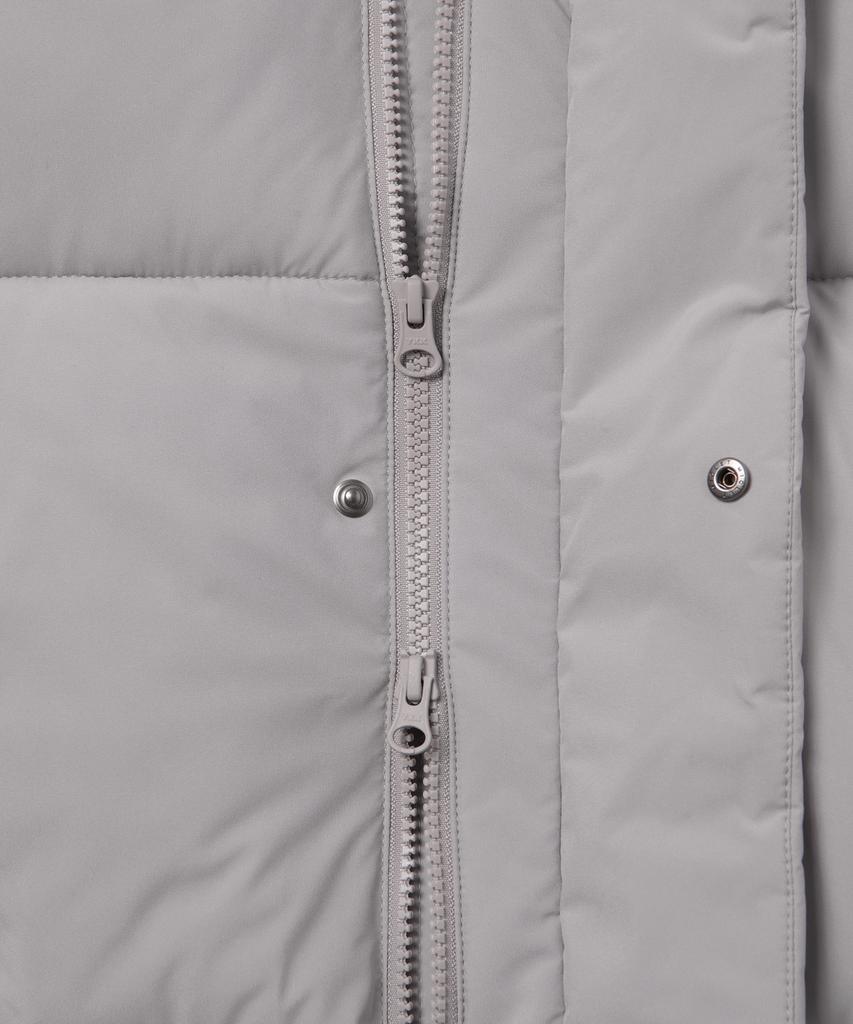 Musinsa Standard Daily Puffer Hooded Short Padded Jacket [Light Grey]